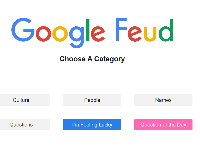 Google Feud - How to Play Google Feud Game Online Unblocked